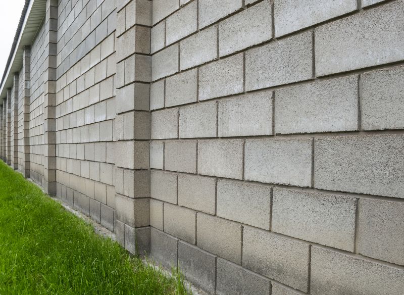 Concrete Block Fence Service