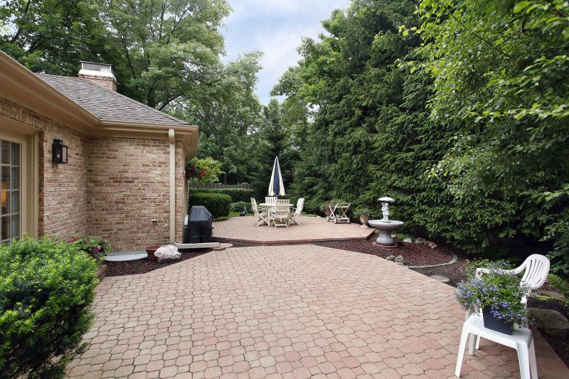 Brick Hardscape Installation in Providence, RI