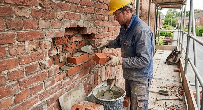 Brick Hardscaping Installation in West Hartford, CT