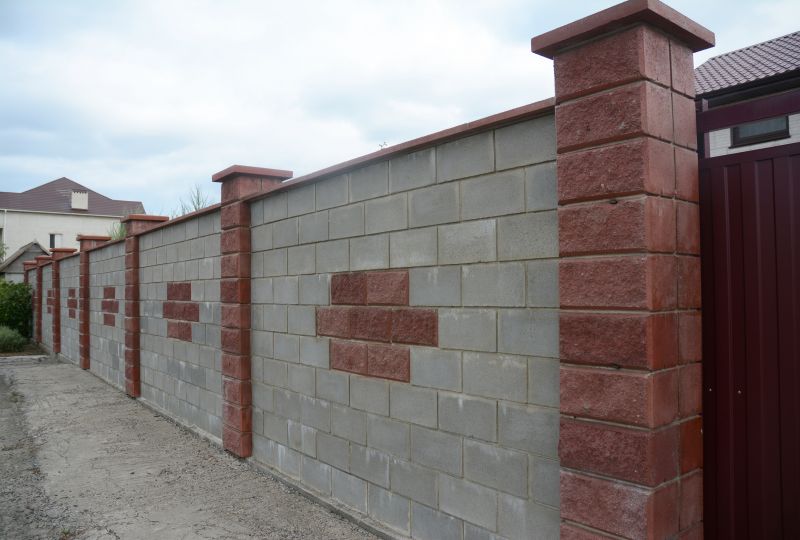 Concrete Block Fence Service