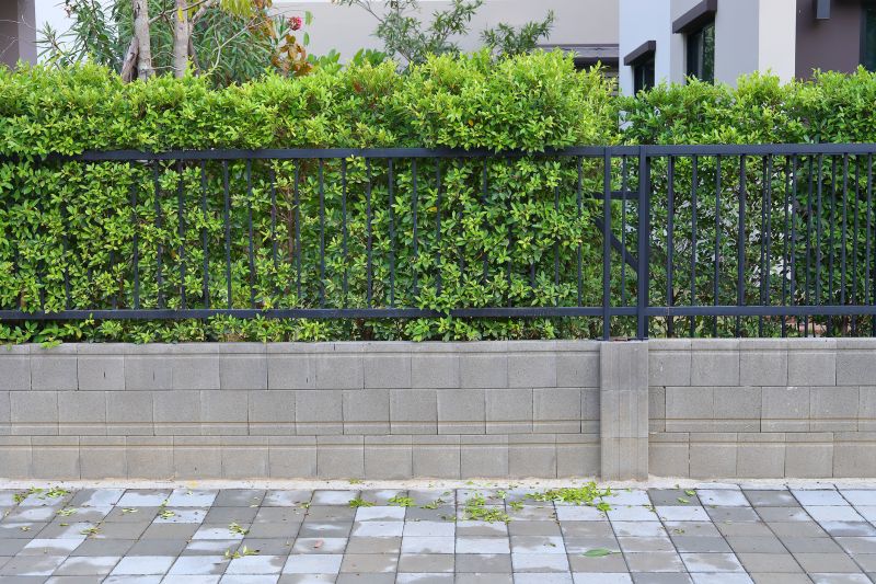 Concrete Block Fence Service