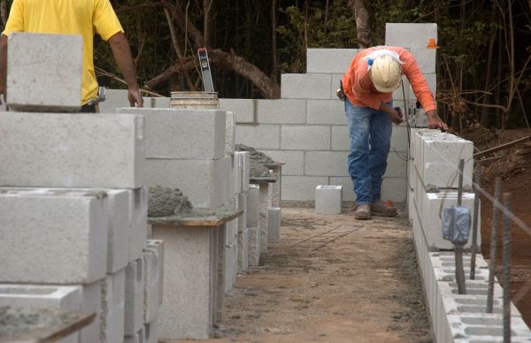 Cement Block Construction